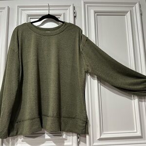 Olive Green Women's Sweater